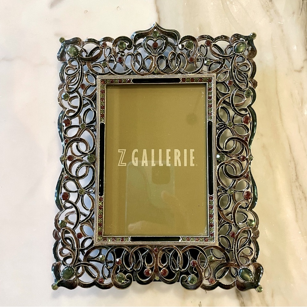 Z Gallerie Bejeweled 3x5 Photo Frame
